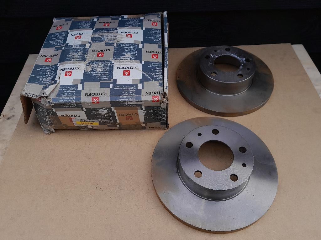 SET Remschijven Vooras -Nieuw -CITROEN JUMPER+ PEUGEOT BOXER, Verzenden, Nieuw, Citroën