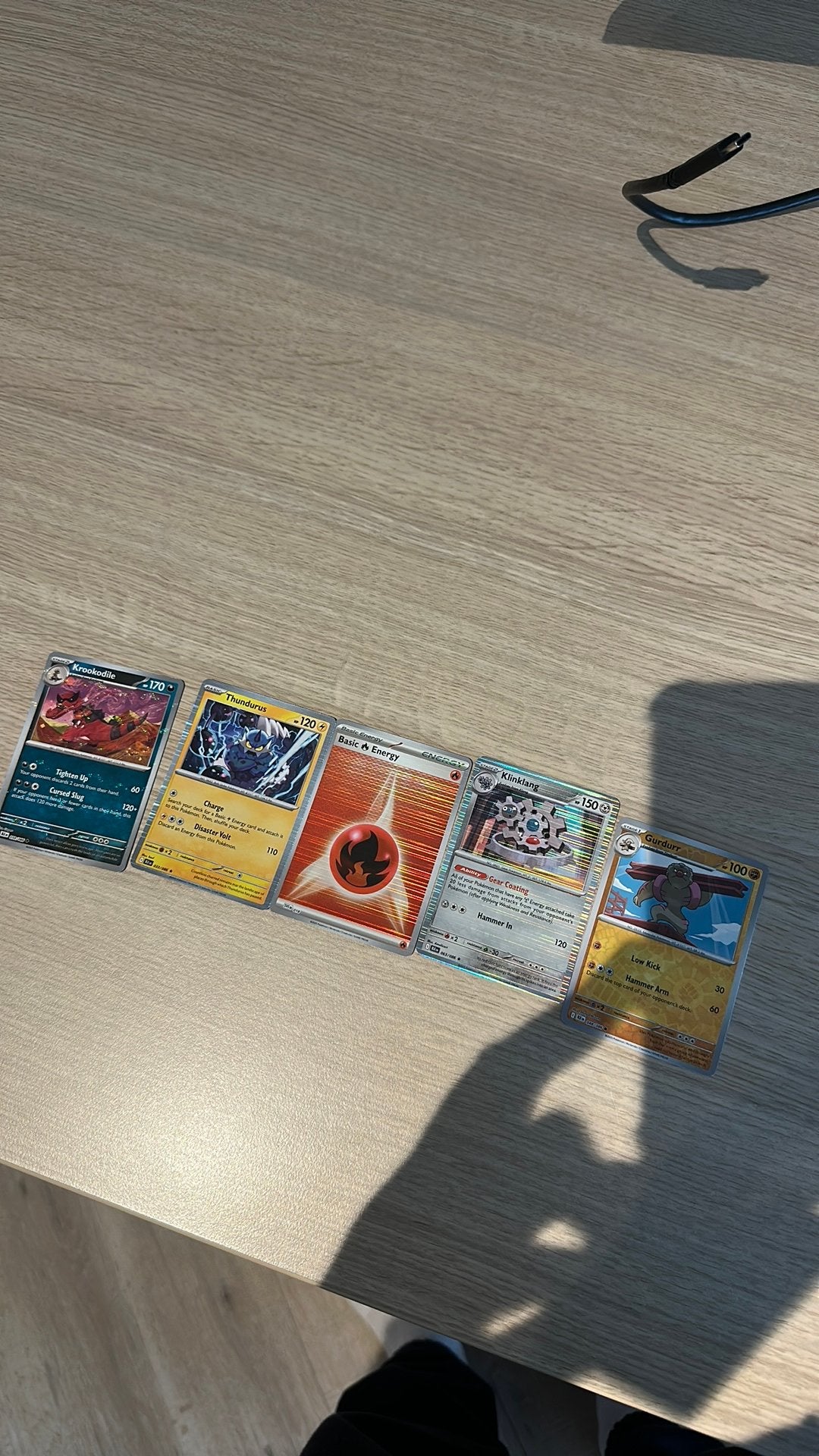 Pokomen kaarten 5 stuks - nieuwstaat, Ophalen of Verzenden, Zo goed als nieuw, Meerdere kaarten