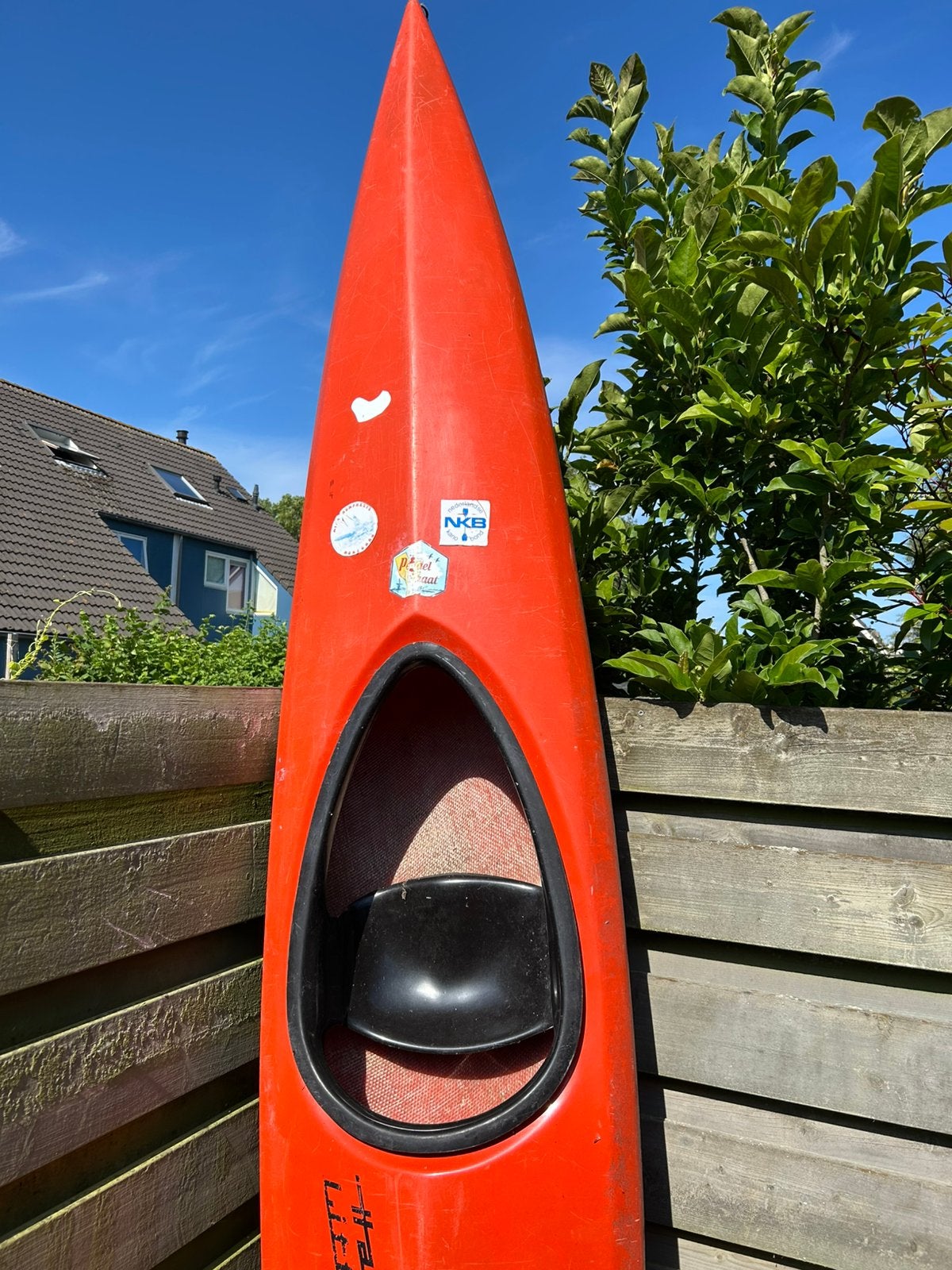 GRATIS: Kayak / kajak kind (ca. 8-11 jaar), Watersport en Boten, Kano's, Ophalen, Gebruikt, Eén persoon, Met peddels
