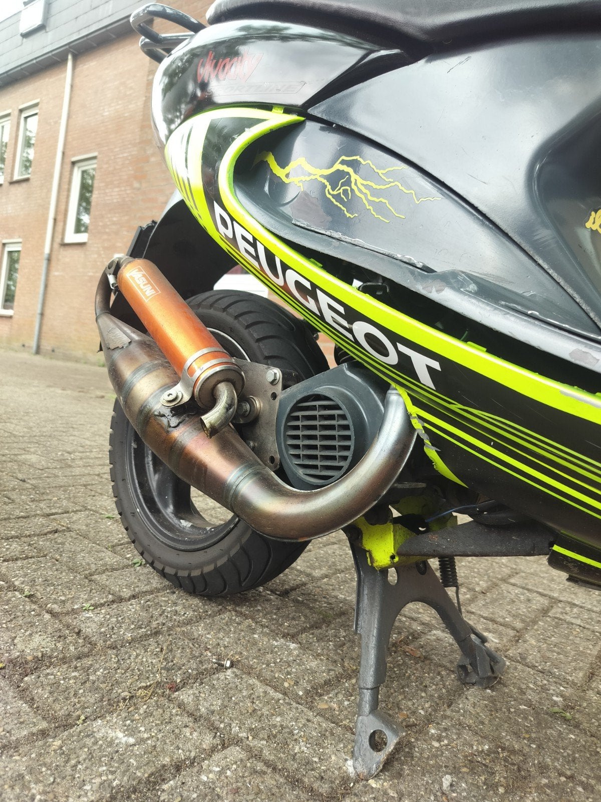 Peugeot Vivacity 70cc - Sportieve Scooter, Fietsen en Brommers, Scooters | Peugeot, Tweetakt, Gebruikt, Maximaal 45 km/u, Ophalen of Verzenden
