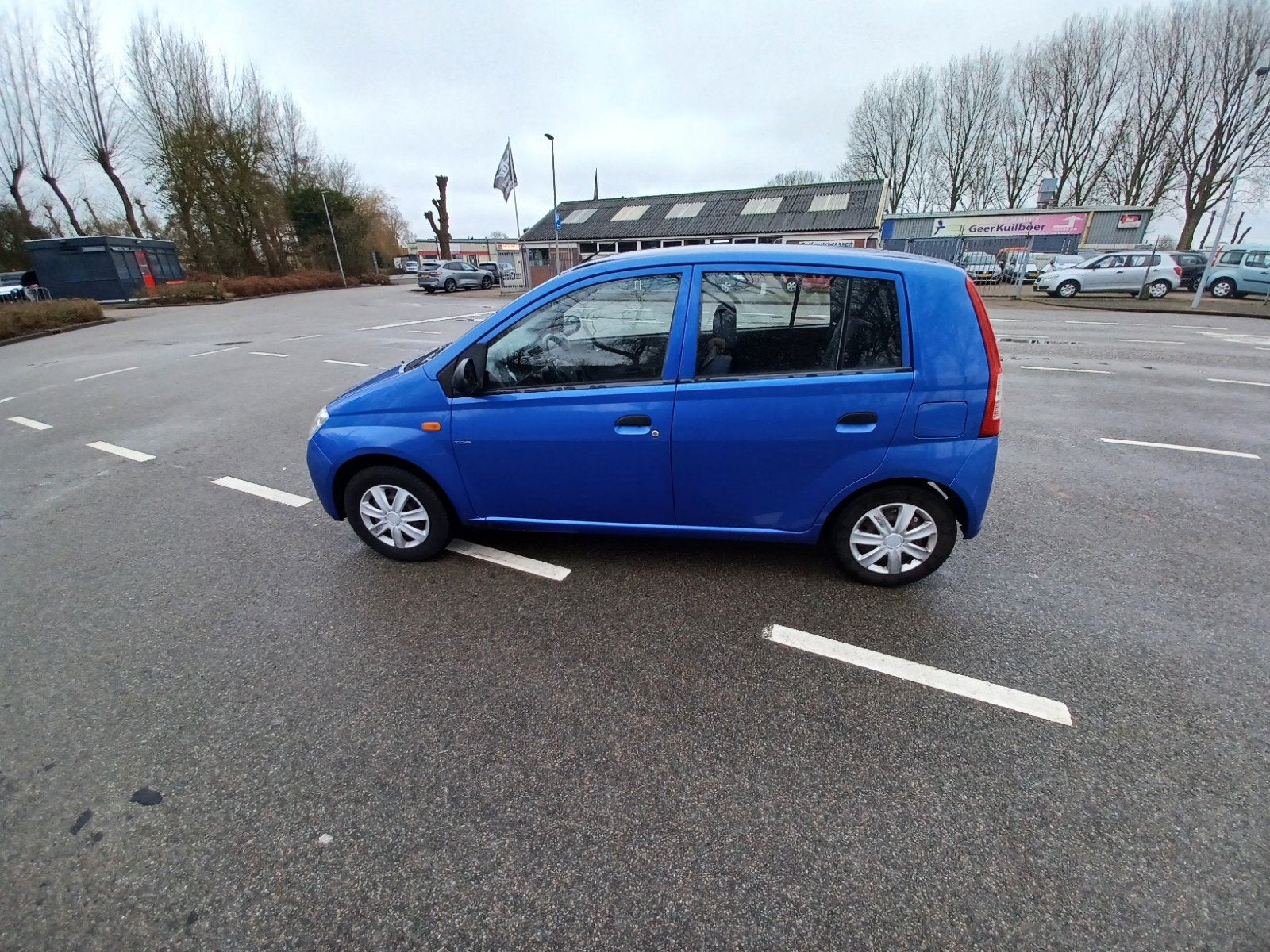 Daihatsu Cuore 1.0 5D 2004 Blauw, Stof, 600 kg, Cuore, 989 cc