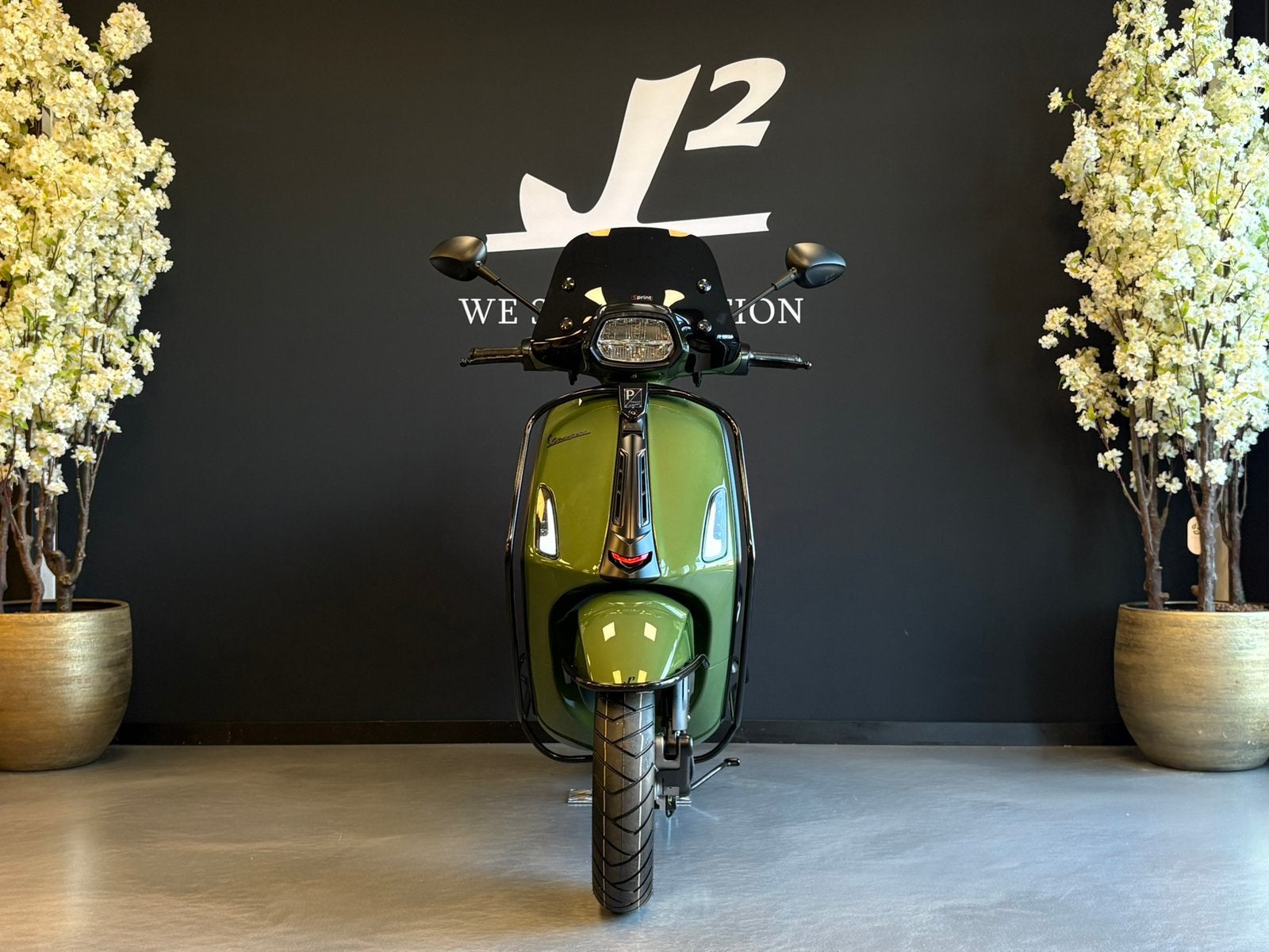Vespa Sprint | Virtual Cockpit | Groen | Nieuw | Full-Option, Overige modellen, ., Maximaal 45 km/u, Nieuw