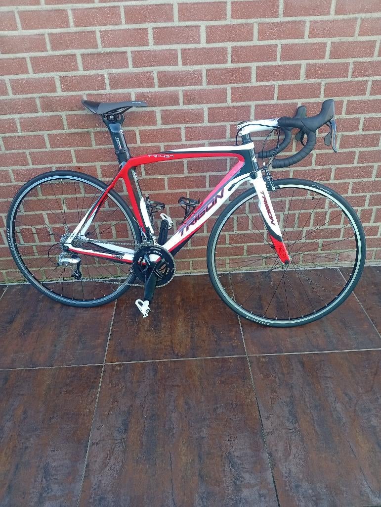 carbon racefiets, 28 inch, Carbon, 49 tot 53 cm, Zo goed als nieuw