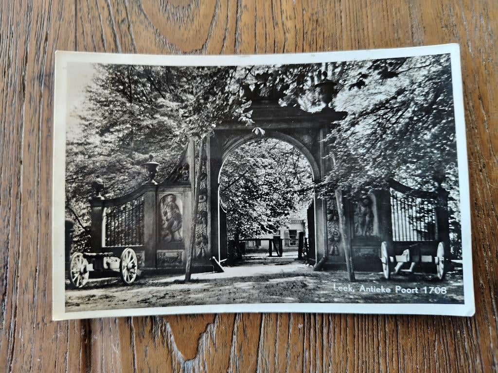 Leek antieke poort 1708, Verzenden, Voor 1920, Noord-Brabant