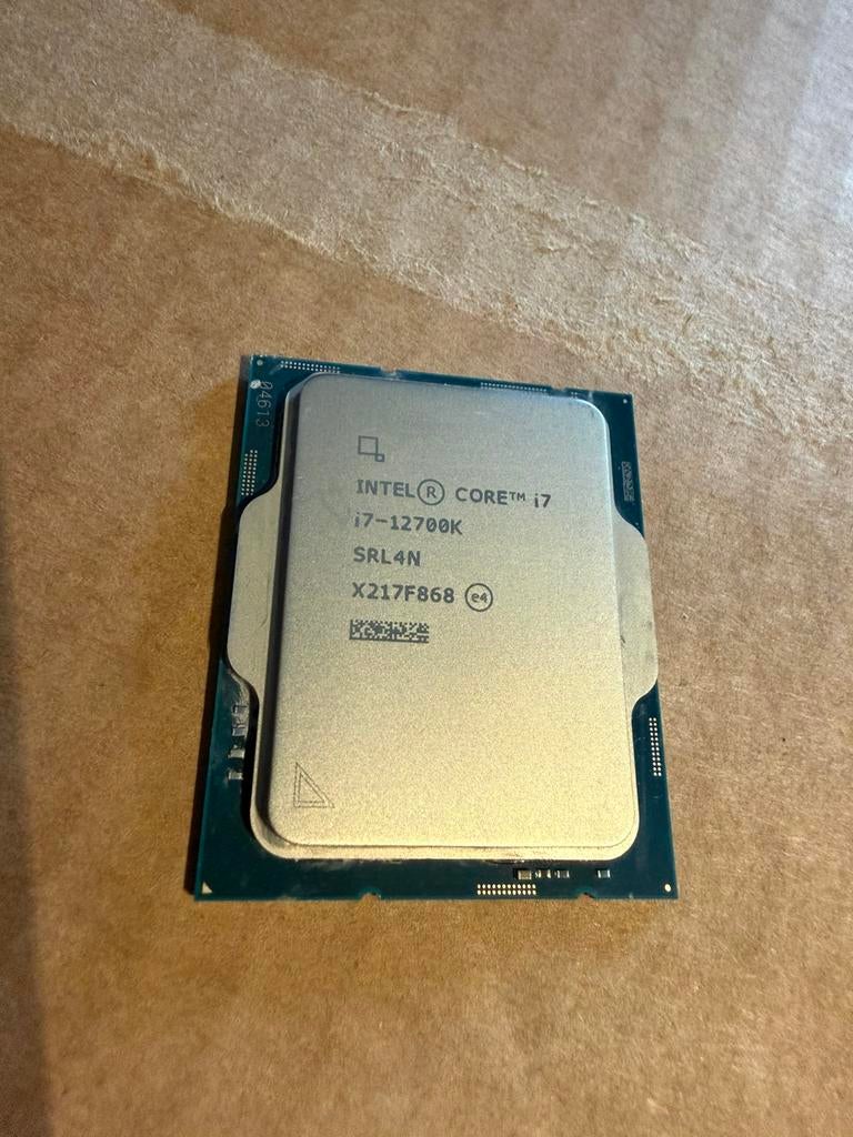 Intel core i7 12700K, Computers en Software, Processors, Ophalen of Verzenden, Zo goed als nieuw, 12-core, 4 Ghz of meer