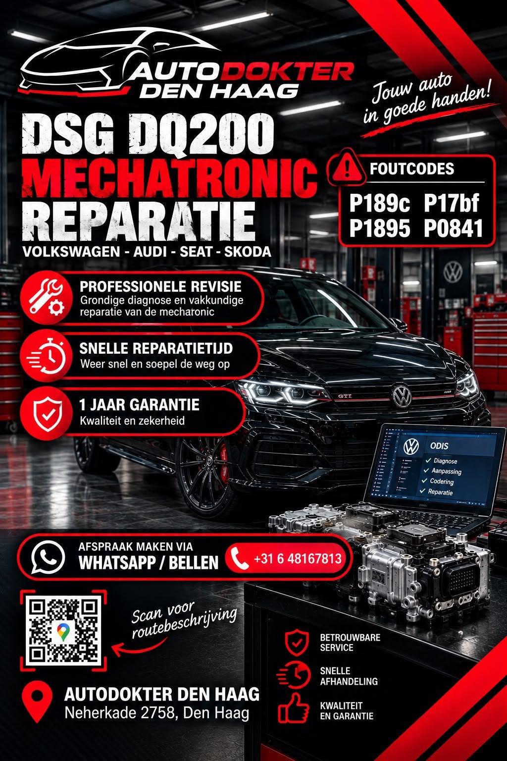 DSQ REPARATIE DQ200