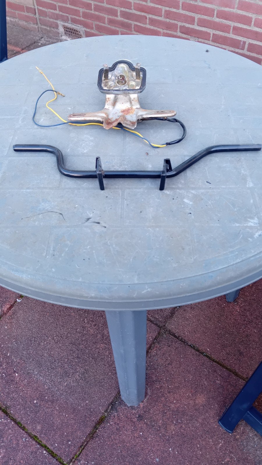 yamaha fs1 achterlichtsteun en steppenbalk., Ophalen of Verzenden, Nieuw, Frame, Yamaha
