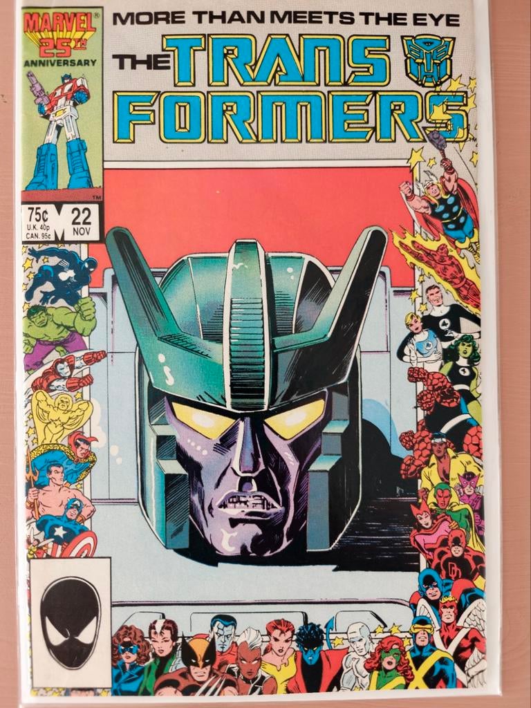 Transformers #22 (1986), Boeken, Strips | Comics, Zo goed als nieuw, Eén comic, Amerika, Ophalen of Verzenden