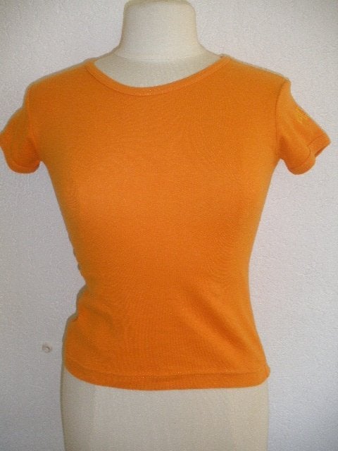 CHEVIGNON t- shirt oranje maat 152, Meisje, Chevignon, Ophalen of Verzenden, Zo goed als nieuw