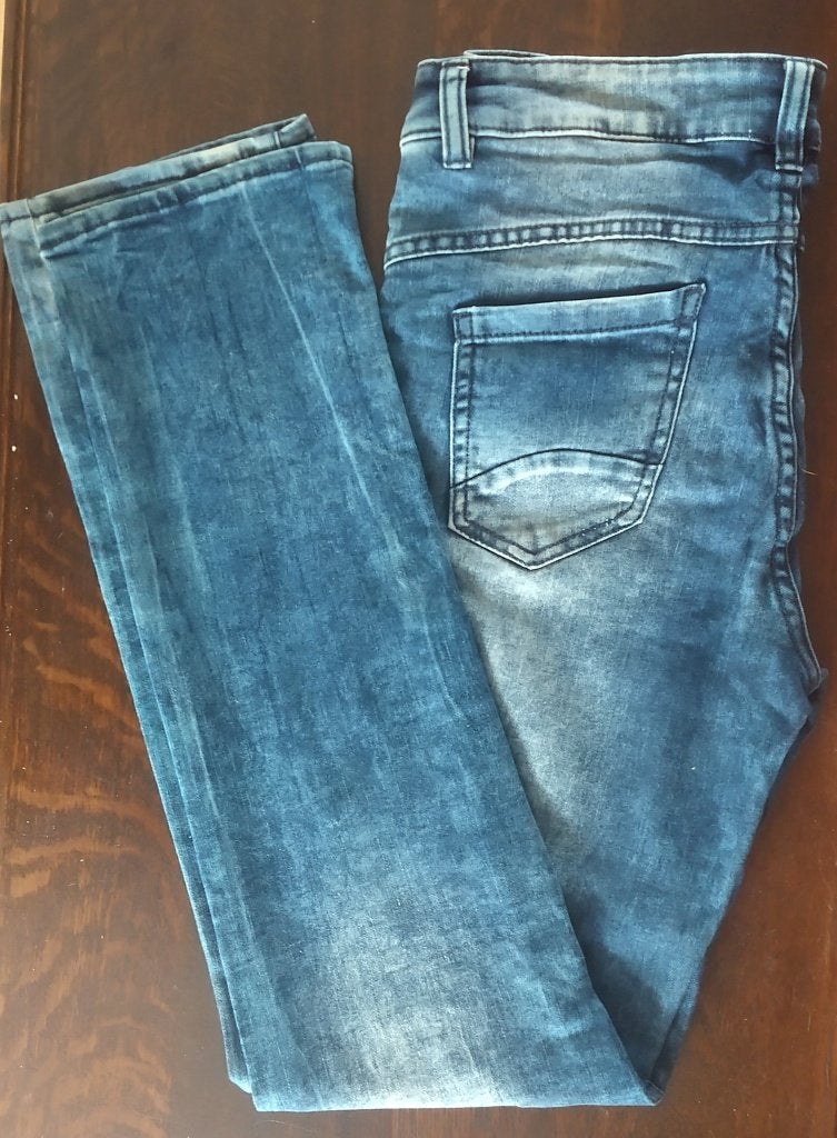 spijkerbroek Denim 1982,  maat W28/L32,  volgnr 33, Kleding | Dames, Blauw, Ophalen of Verzenden, W28 - W29 (confectie 36), Denim 1982