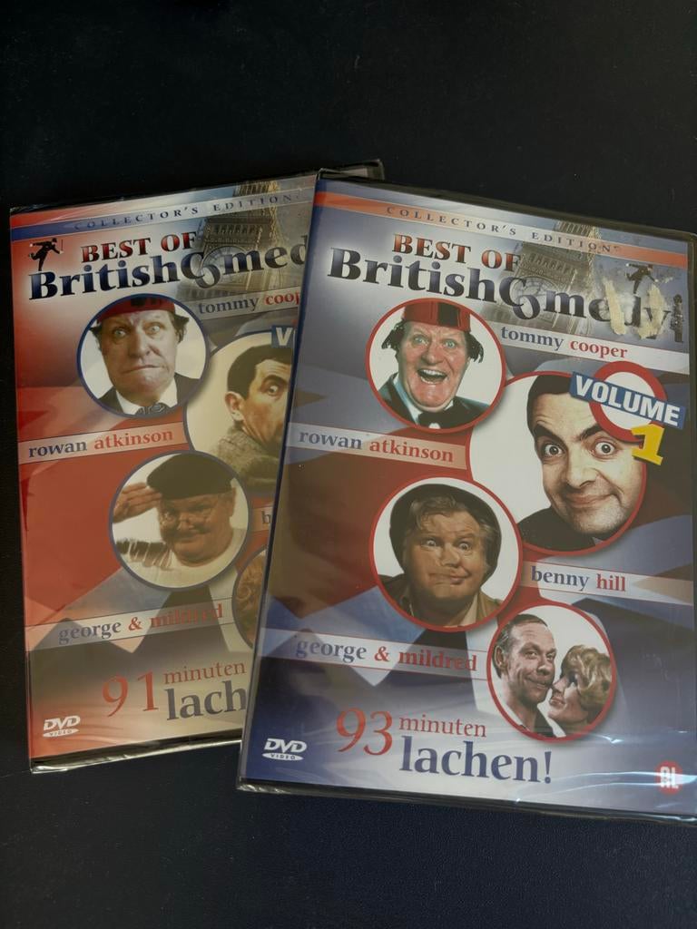 Best of British Comedy Collectors Edition Vol. 1 & 2 (Nieuw), Alle leeftijden, Ophalen of Verzenden, Nieuw in verpakking, Overige genres