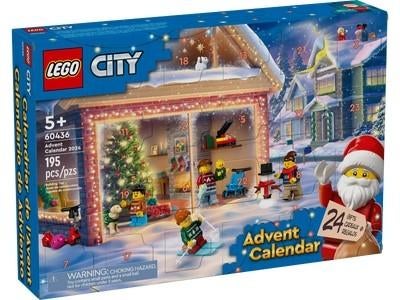 Lego City adventkalender 2024 (60436). Nieuw, Ophalen of Verzenden, Nieuw