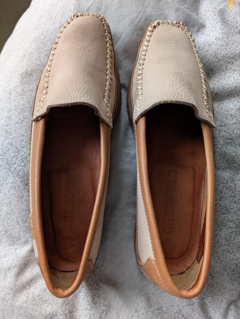 Comfortabele NIEUWE Dames instappers - Maat 38, Ophalen of Verzenden, Nieuw, Beige, Instappers