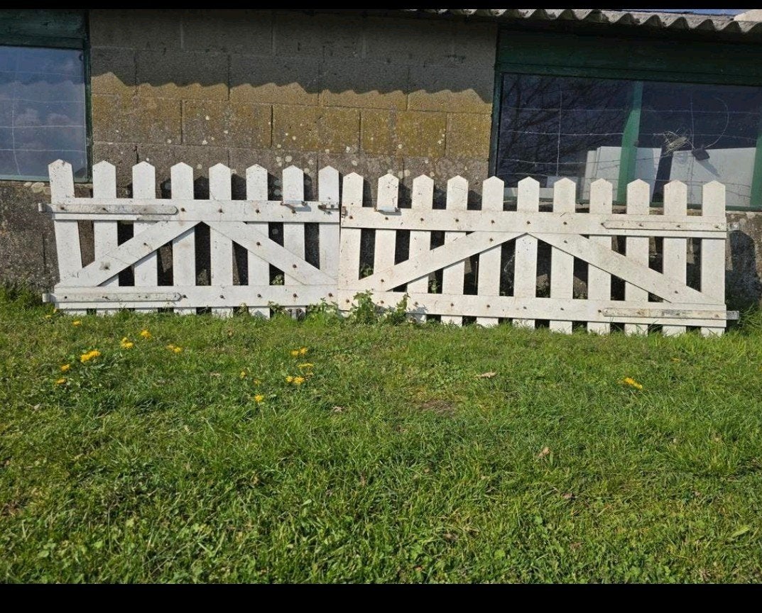 onverwoestbare trespa dubbele poort, Ophalen, Kunststof, 200 cm of meer, Minder dan 100 cm