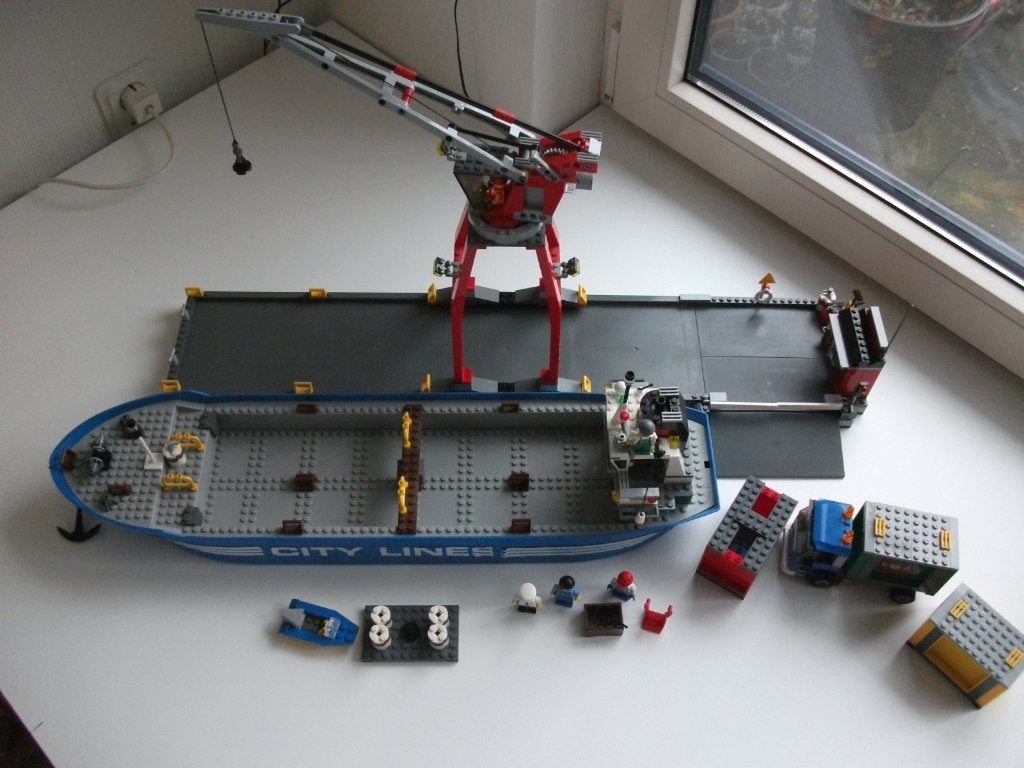 LEGO set 7994 City Harbor, Gebruikt, Lego, Ophalen of Verzenden, Compleet