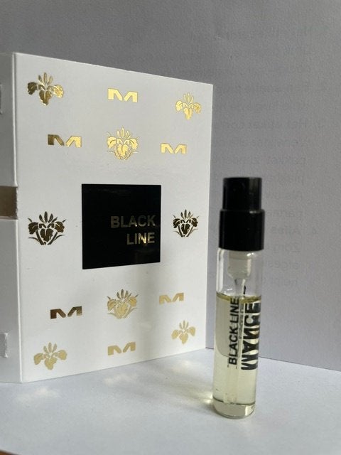 Black Line parfum proefje van Macera, 1.5 ml, Sieraden, Tassen en Uiterlijk, Uiterlijk | Parfum, Ophalen, Nieuw
