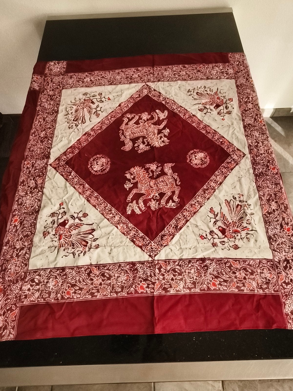 Leuk tafelkleed, Ophalen of Verzenden, Zo goed als nieuw, Tafelkleed of Tafelzeil