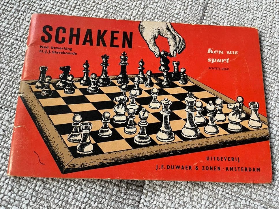 Schaakboek: Schaken - Ken uw Sport (J.F. Duwaer & Zonen), Boeken, Ophalen of Verzenden, Gelezen, Denksport