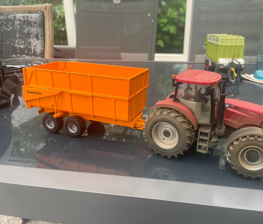 Veenhuis kipper verbouwt // zelfbouw, Ophalen of Verzenden, Zo goed als nieuw, Tractor of Landbouw, Overige merken