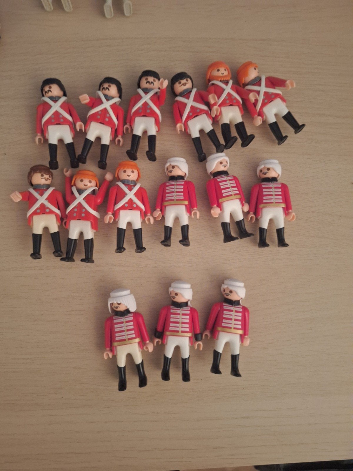 Playmobil Engelse Redcoats  Figuren - Diverse sets, Gebruikt, Losse onderdelen, Figuren, Historisch