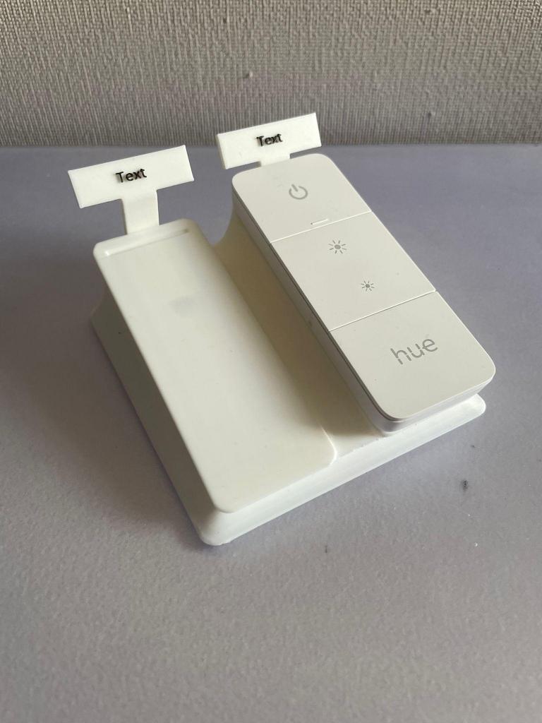 Compacte Dubbele Philips HUE Dimmer V2 houder, Huis en Inrichting, Woonaccessoires | Overige, Nieuw, Verzenden
