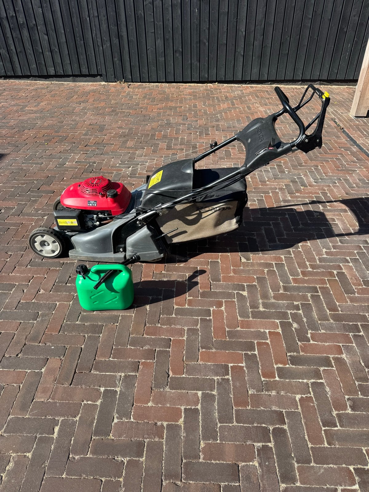 Honda HRX grasmaaier met aandrijving en rol, Ophalen, Cirkelmaaier, Gebruikt, 40 t/m 49 cm