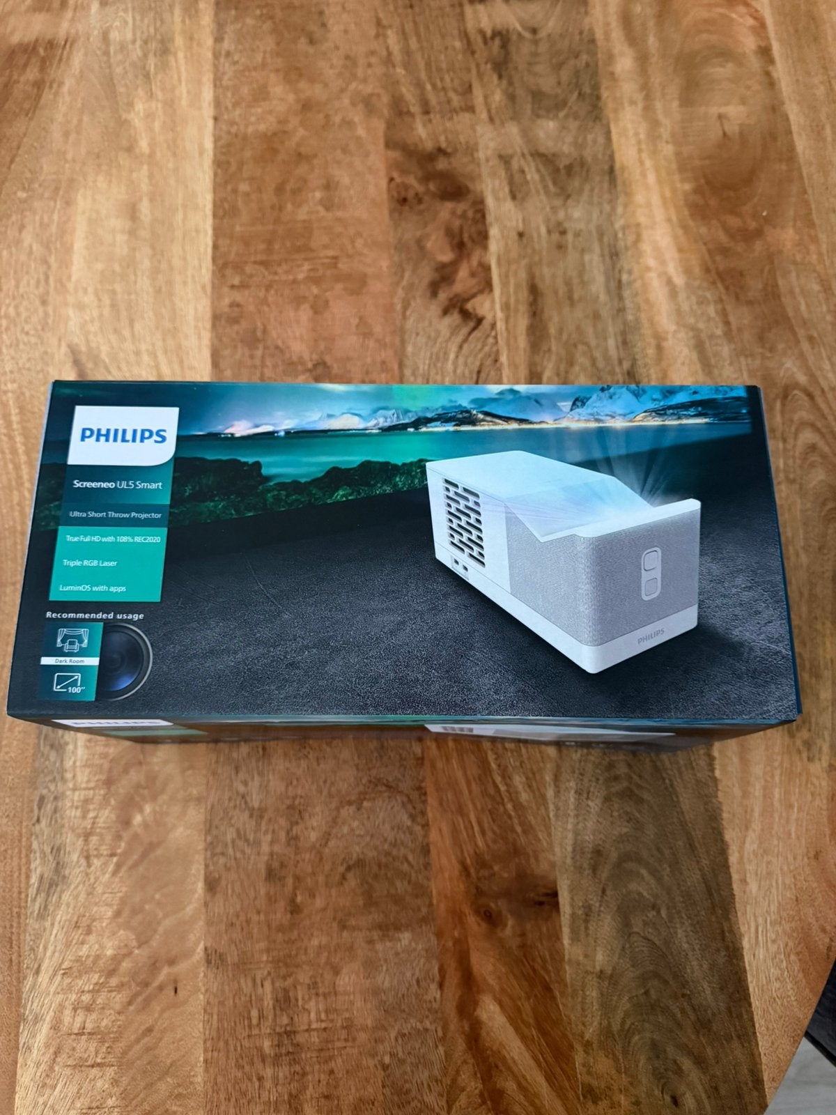 Philips Screeneo UL5 Smart Ultra Short Throw Beamer Nieuw, Audio, Tv en Foto, Beamers, Ophalen of Verzenden, Nieuw