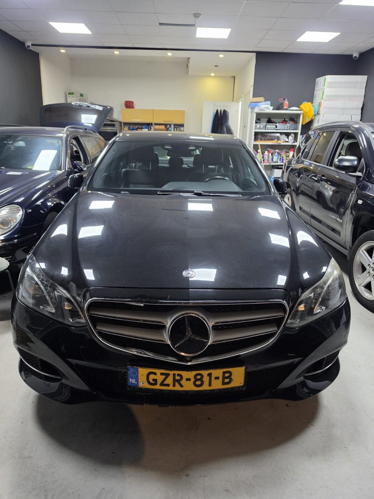 Mercedes-Benz E-Klasse 3.0 CDI E350 Sedan AUT 2014 Zwart, Auto's, Automaat, Achterwielaandrijving, 258 pk, Bedrijf