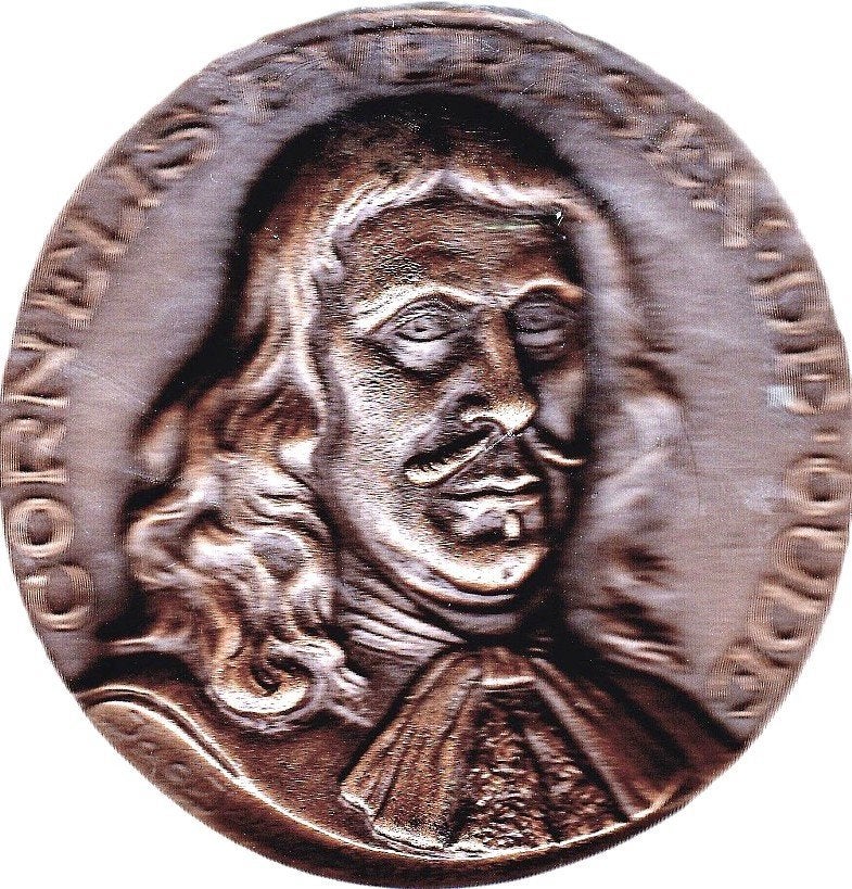 CORNELIS EVERTSEN DE OUDE DIE LEEUW DIE SCHUIMEND DOOR HET.., Postzegels en Munten, Ophalen of Verzenden, Overige materialen