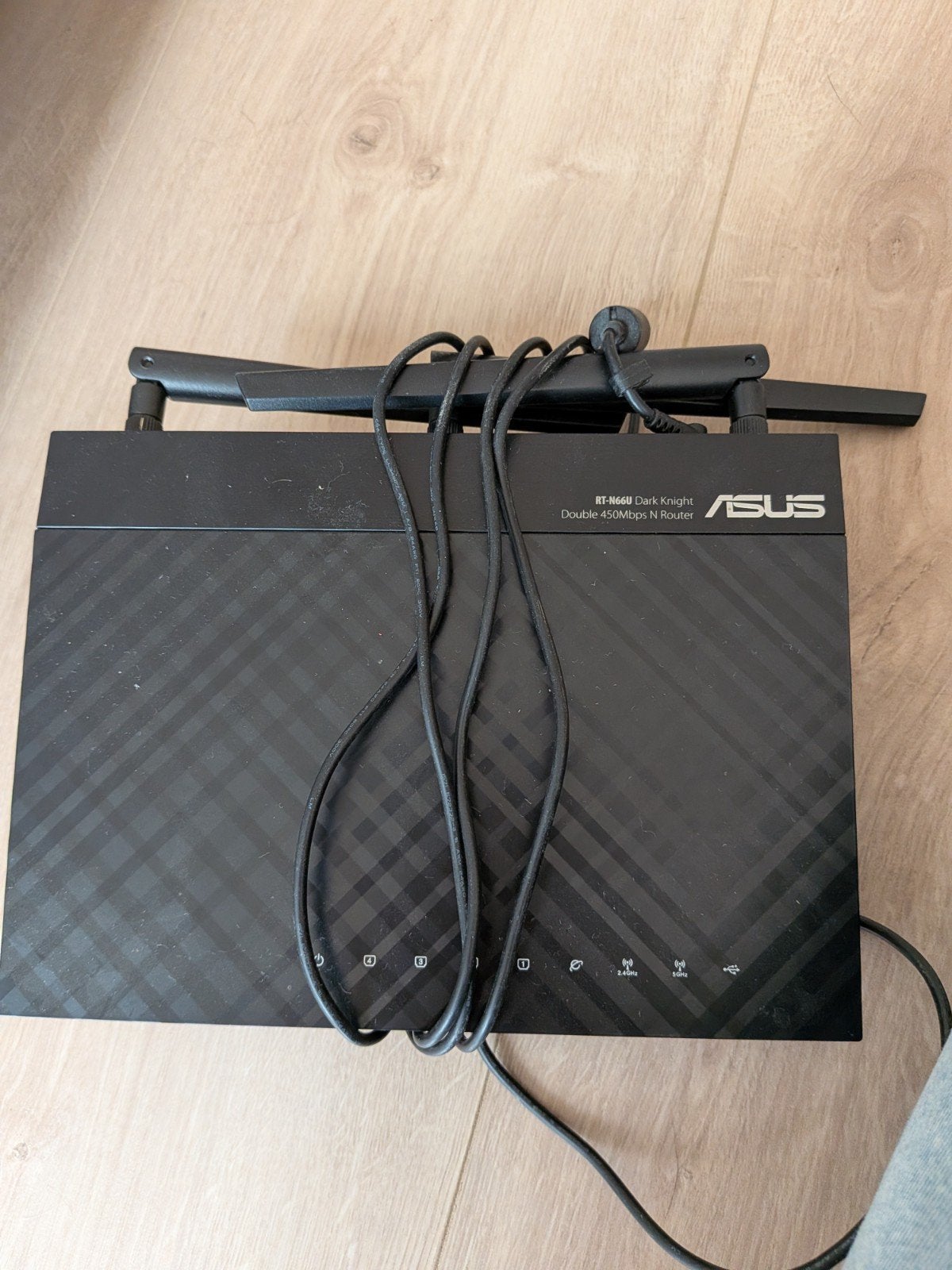 ASUS RT-N66U Dark Knight Double 450Mbps N Router, Computers en Software, Routers en Modems, Gebruikt, Router, Ophalen