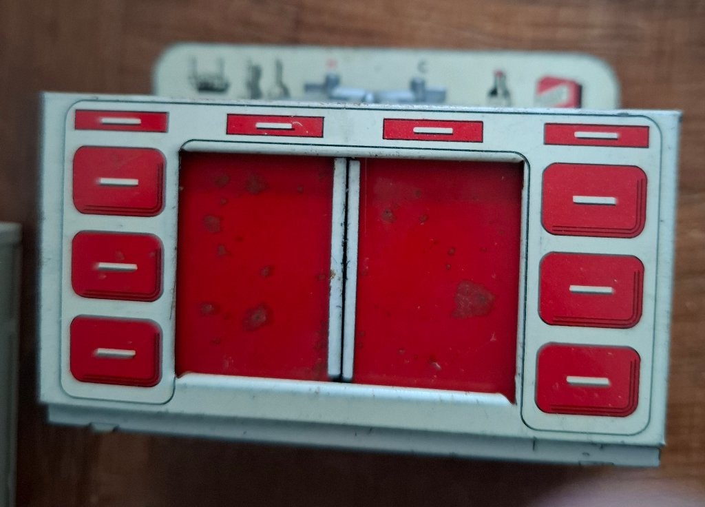 Poppenhuis Brimtoy blikken keukenapparatuur, Ophalen of Verzenden, Gebruikt, Poppenhuis