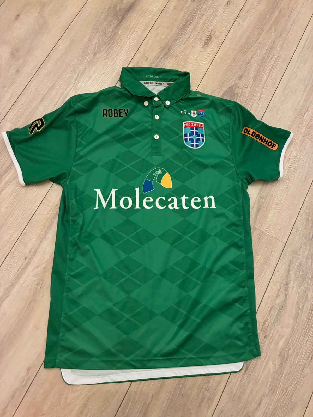 PEC Zwolle uitshirt 16/17 maat M, Maat M, Ophalen of Verzenden, Gebruikt, Shirt