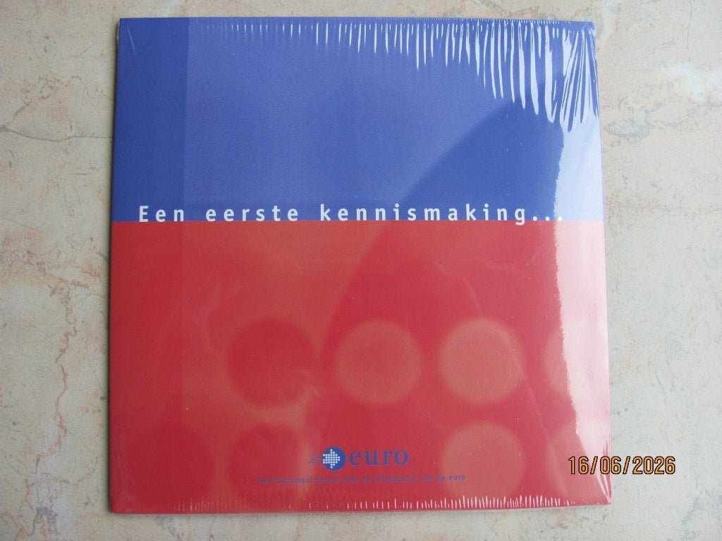 NIEUW gesealde verpakking EUROKIT euromunten Nederland 2001, Ophalen of Verzenden, Overige landen, Overige waardes, Setje