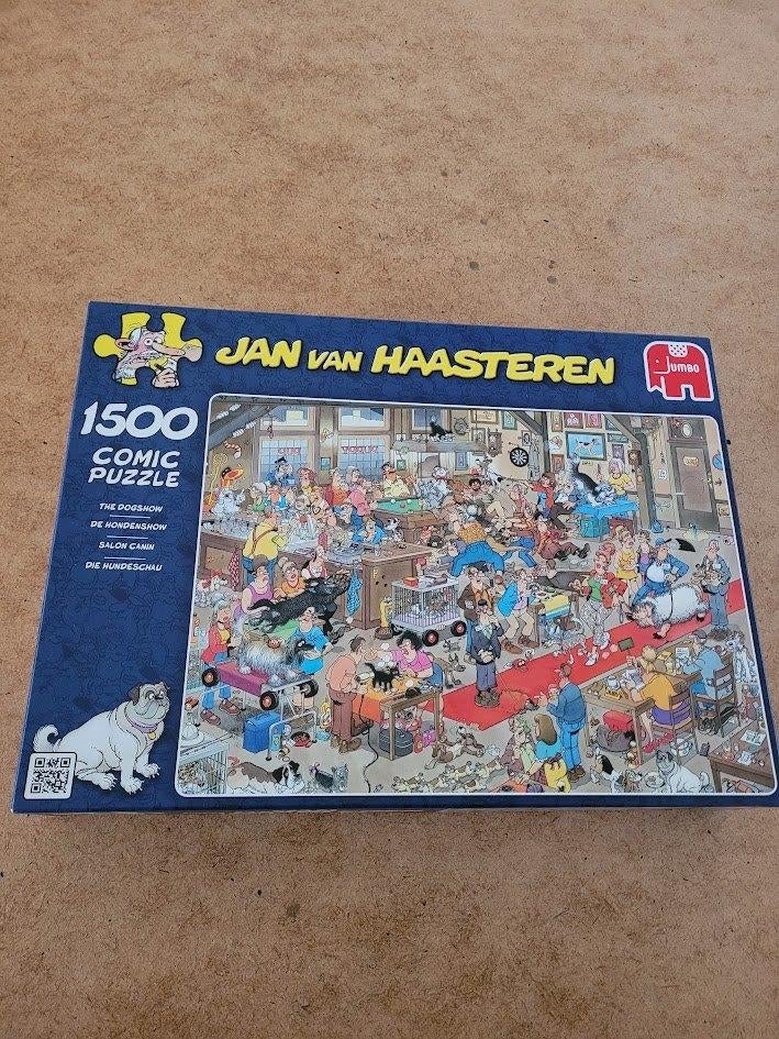 Jan van Haasteren, Ophalen, 500 t/m 1500 stukjes, Nieuw, Legpuzzel