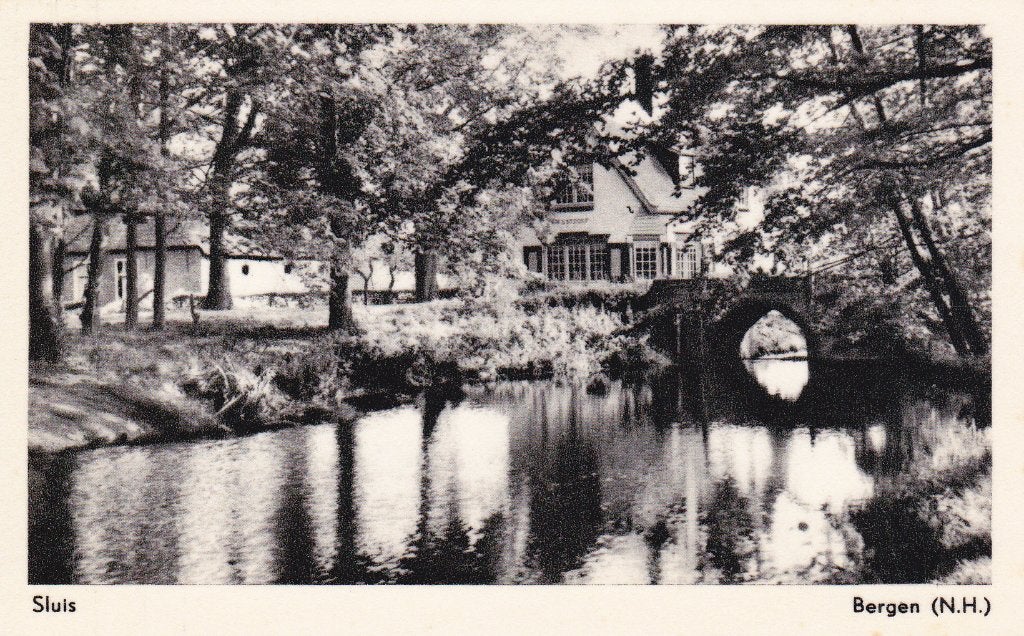 01719 Bergen - Sluis, Verzenden, 1940 tot 1960, Ongelopen, Noord-Holland