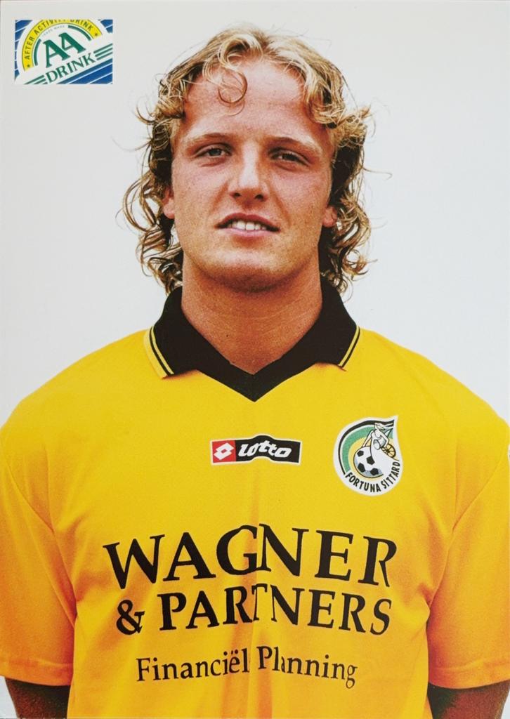 Spelerskaart René van Dieren - Fortuna Sittard - 2001/2002, Verzenden, Zo goed als nieuw, Feyenoord, Spelerskaart