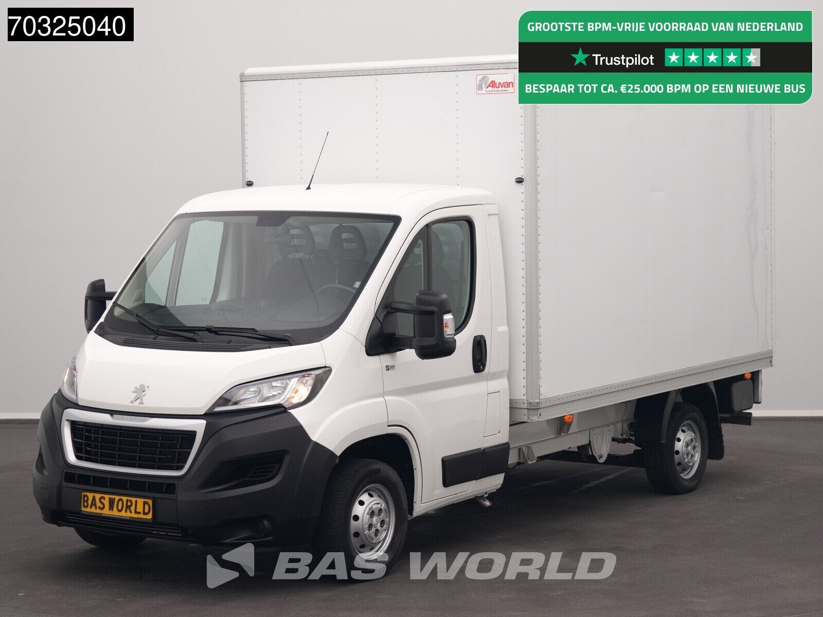 Peugeot Boxer 140PK D'Hollandia Laadklep Bakwagen Airco Euro, 2522 kg, Stof, Gebruikt, 4 cilinders
