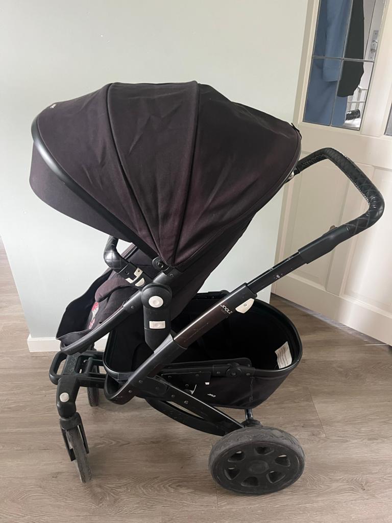 Joolz Geo 2 kinderwagen (complete combinatie - accessoires), Kinderen en Baby's, Kinderwagens en Combinaties, Gebruikt, Verstelbare duwstang