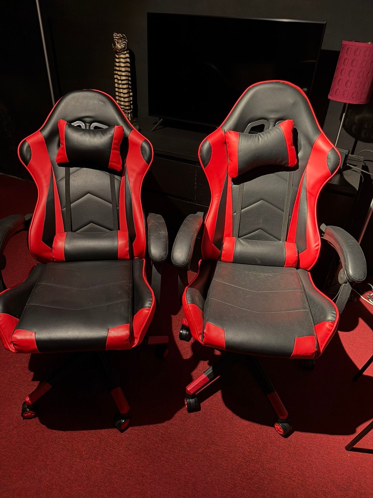 2 stuks game stoelen in nieuwstaat, Computers en Software, Ophalen, Zo goed als nieuw