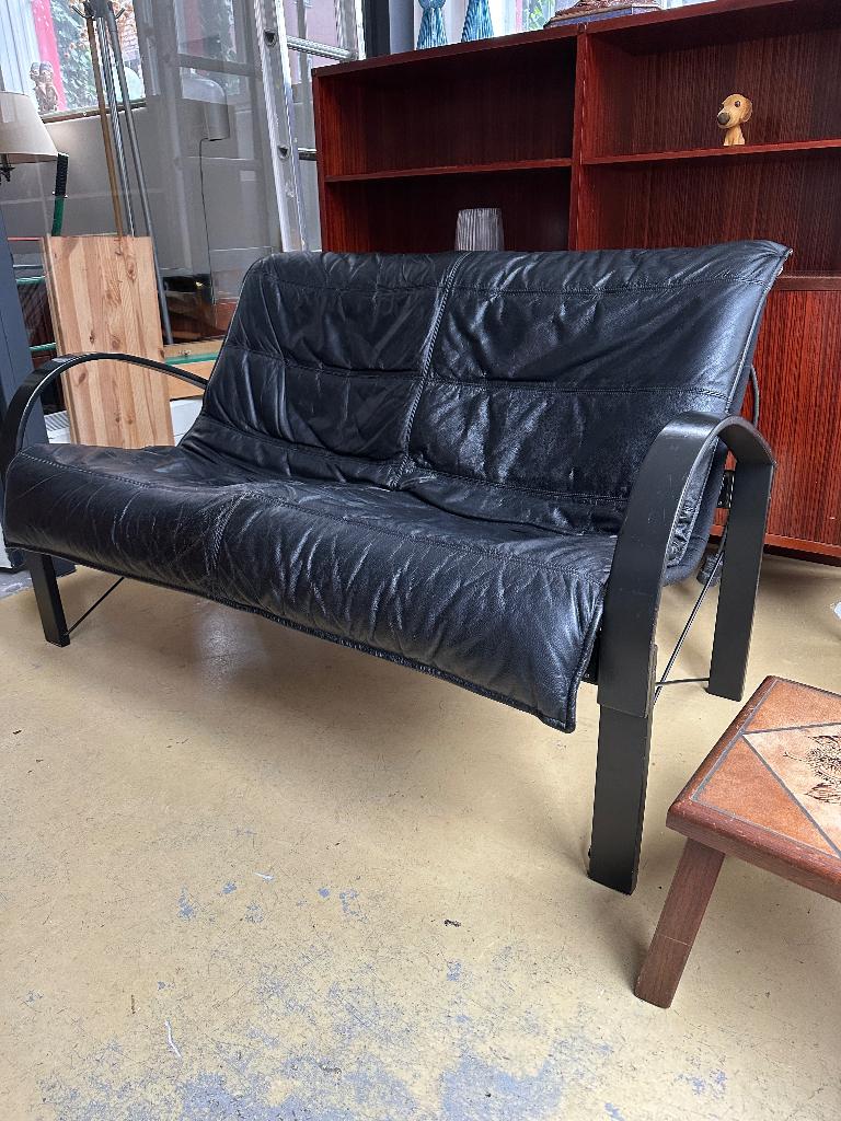 Vintage design Björklund Polhem sofa, tweezitsbank Ikea, Huis en Inrichting, Banken | Bankstellen, Ophalen, Gebruikt, -, -