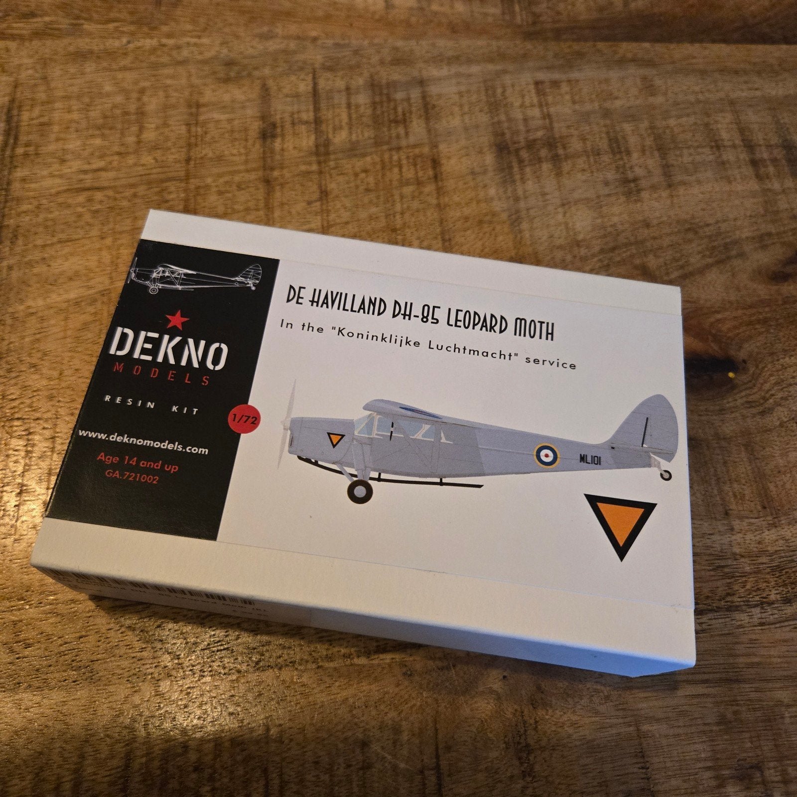 DH-85 De Havilland Leopad Moth, Overige merken, 1:72 tot 1:144, Nieuw, Ophalen of Verzenden