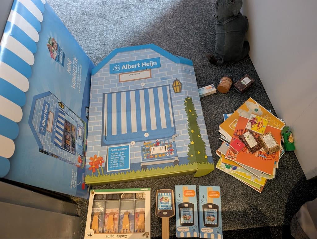 Complete set supermarkt van albertheijn, Ophalen of Verzenden, Winkel, Super of Benzinepomp, Zegels, Bonnen of Punten