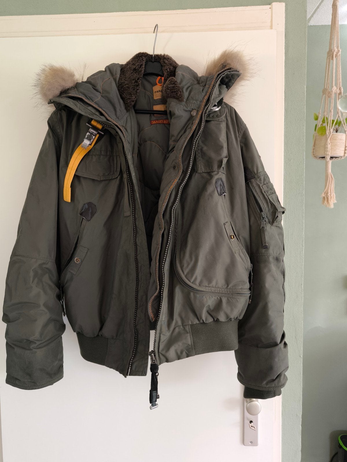 Parajumpers Kodiak Masterpiece Series Winterjas Maat M, Ophalen, Maat 48/50 (M), Parajumpers, Zo goed als nieuw