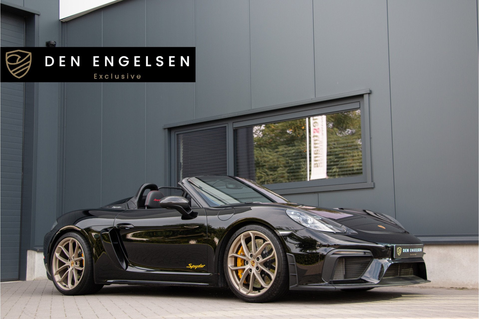 Porsche 718 Spyder 4.0 | Keramische | 918 Carbon Seats | PAS, Auto's, Automaat, Achterwielaandrijving, Gebruikt, Cabriolet