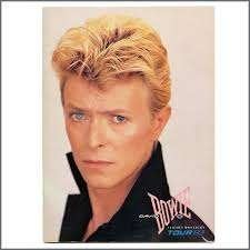 David Bowie Tour Programma, Verzenden, Zo goed als nieuw