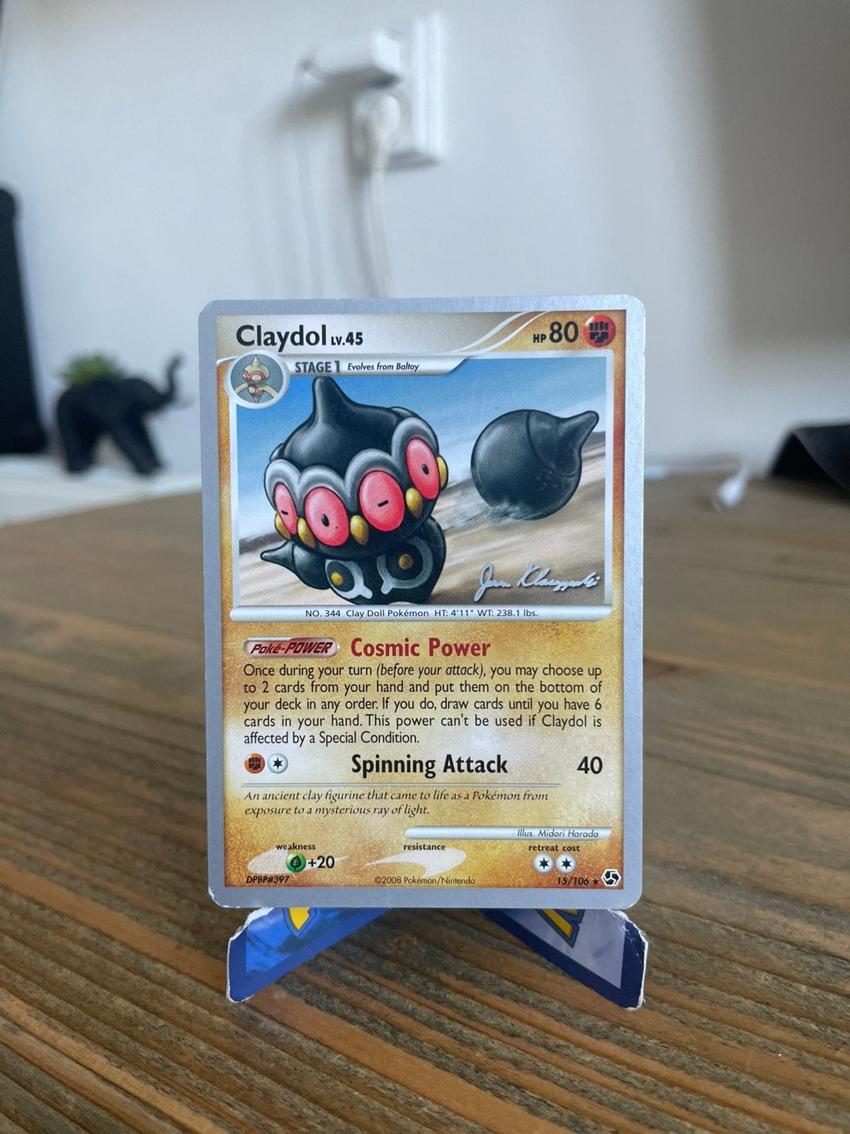 Pokémon Kaart: Claydol LV.45 (15/106), Ophalen of Verzenden, Zo goed als nieuw