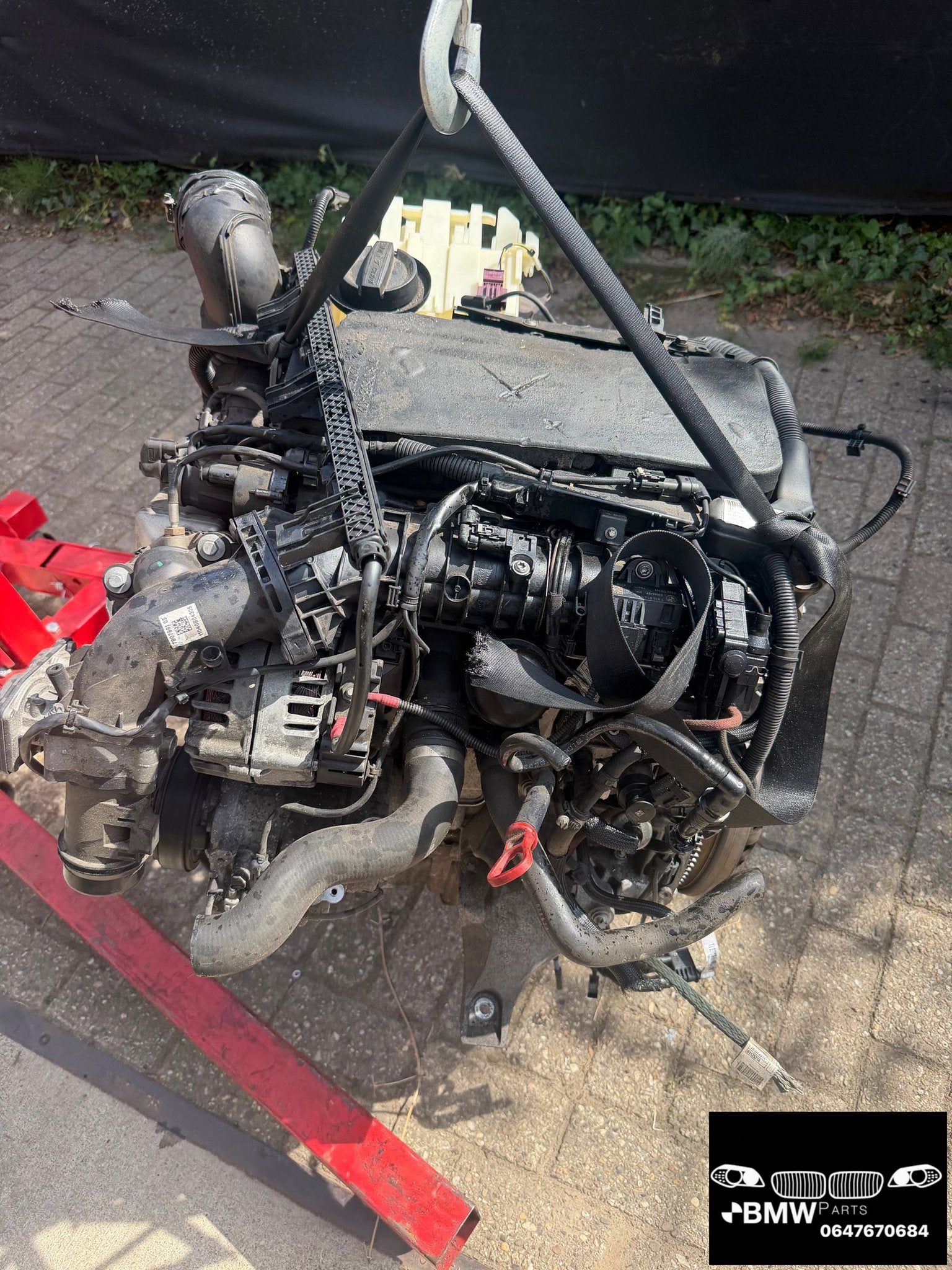 Motor Bmw 320D N47D20C N47 201000km geheel kompleet, Auto-onderdelen, Motor en Toebehoren, Gebruikt, -, Ophalen of Verzenden, -