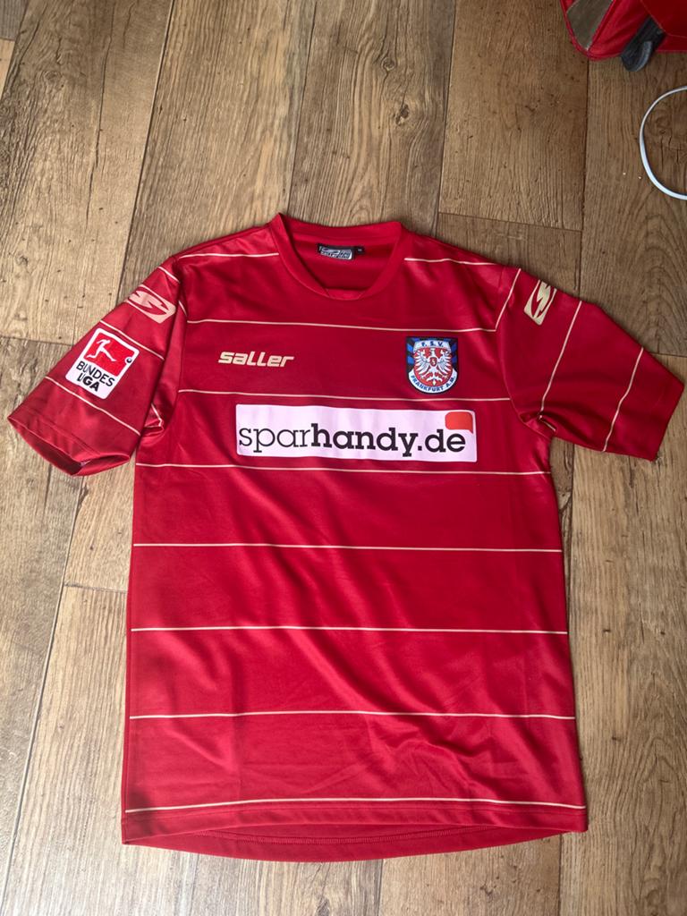 FSV Frankfurt Match Worn Shirt 2012-2013 Verhoek #11, Ophalen of Verzenden, Gebruikt, Shirt