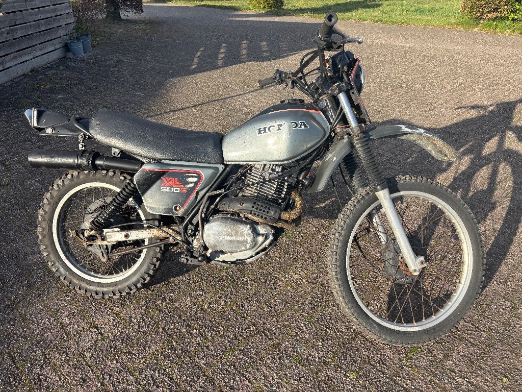 crosser zonder kenteken honda XL500S, Fietsen en Brommers, Brommers | Crossbrommers, Ophalen, Gebruikt, Honda