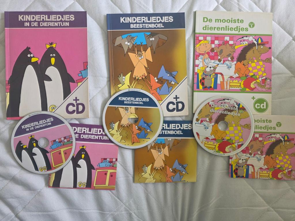 Kinderliedjes CD Boxset: Dieren, Dierentuin & Beestenboel, Ophalen, Boxset, Muziek, 3 tot 5 jaar